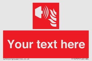 Custom Fire: Fire alarm sounder